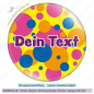 Preview: Punktmuster gelb-pink-blau