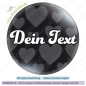 Preview: Herzmuster schwarz-grau
