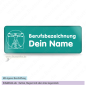 Preview: Vitruvianischer Mensch mint (70x25mm)