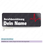 Preview: EKG schwarz (70x25mm)