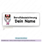 Preview: Manga Schwester dunkel (25x70mm)