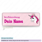Preview: Medi Einhorn rosa (25x70mm)