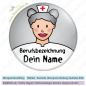 Preview: Krankenschwester GESCHMINKT Frisur 12