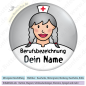Preview: Krankenschwester GESCHMINKT Frisur 16
