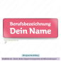 Preview: Namensschild lachs