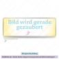 Preview: Namensschild Ornamente blau