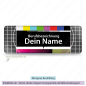 Preview: Namensschild mit Testbild