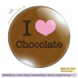 Preview: I love Chocolat (braun)