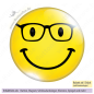 Preview: Smilie mit Brille