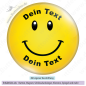 Preview: Smilie mit Text oben und/oder unten