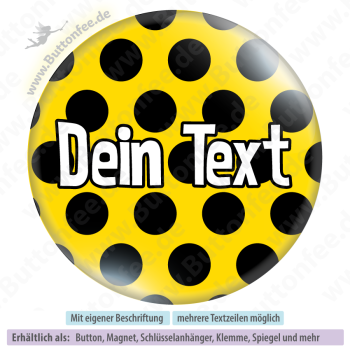 Schwarze Punkte auf gelb