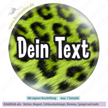 Leopardenmuster grün