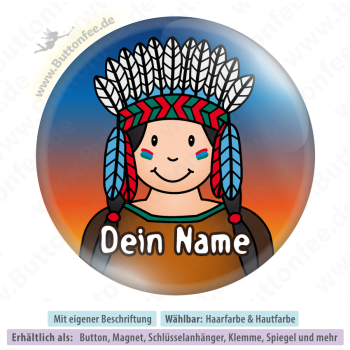 Häuptlingsmädchen mit Name