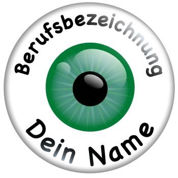 Auge grün