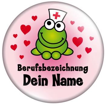 Medi Frosch mit Herzen