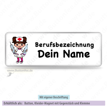 Manga Schwester dunkel (25x70mm)