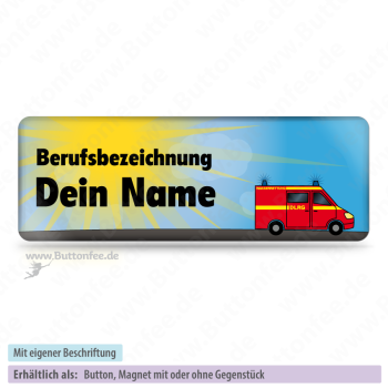 DLRG Auto Tag (25x70mm)