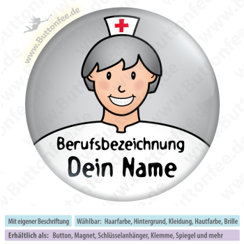 Krankenschwester LÄCHELND Frisur 1