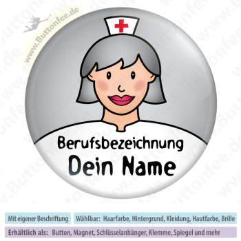 Krankenschwester GESCHMINKT Frisur 2