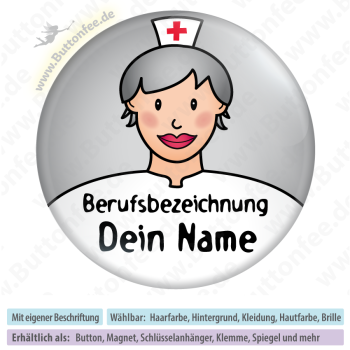 Krankenschwester GESCHMINKT Frisur 8