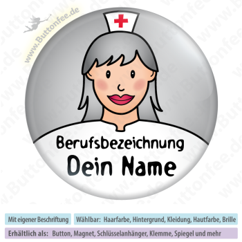 Krankenschwester GESCHMINKT Frisur 10