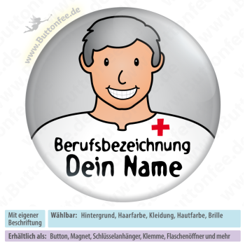 Krankenpfleger 3-TAGEBART Frisur 7