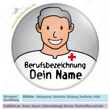 Krankenpfleger 3-TAGEBART Frisur 9