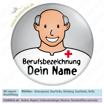 Krankenpfleger 3-TAGEBART Frisur 11