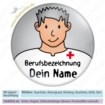 Krankenpfleger NORMAL Frisur 4