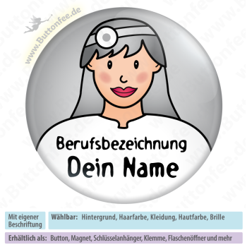 Ärztin GESCHMINKT Frisur 4