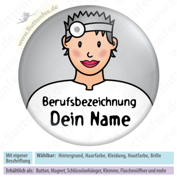 Ärztin GESCHMINKT Frisur 9