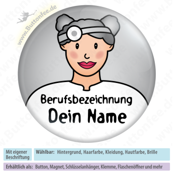 Ärztin GESCHMINKT Frisur 12