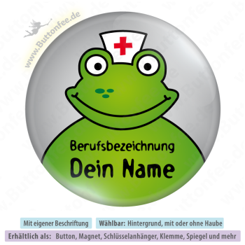 Frosch mit oder ohne Haube