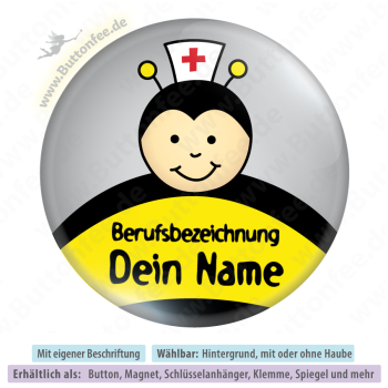 Biene mit oder ohne Haube