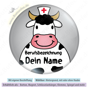Kuh schwarz-weiss mit oder ohne Haube
