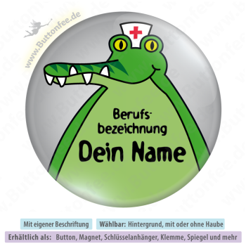 Krokodil mit oder ohne Haube