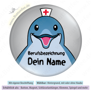 Delfin mit oder ohne Haube