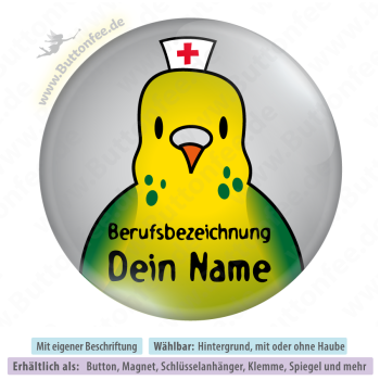 Wellensittich gelb-grün mit oder ohne Haube