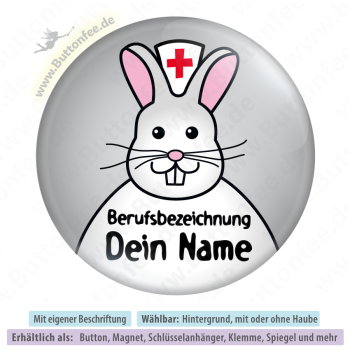 Weisser Hase mit oder ohne Haube