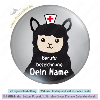 Alpaka schwarz mit oder ohne Haube