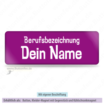 Namensschild darkmagenta