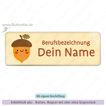 Lustige Eichel breit (25x70mm)