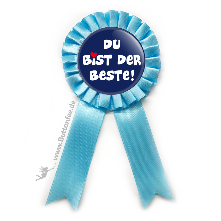 Buttonfee Orden Du bist der Beste! Buttonfee Orden Du bist der Beste!