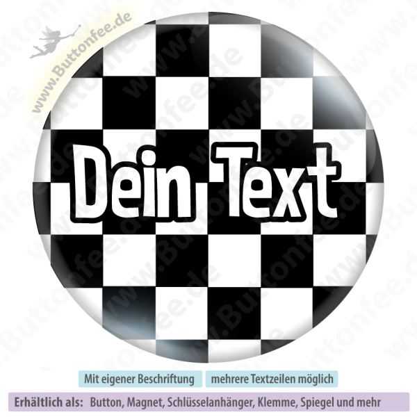 Schachmuster schwarz weiss