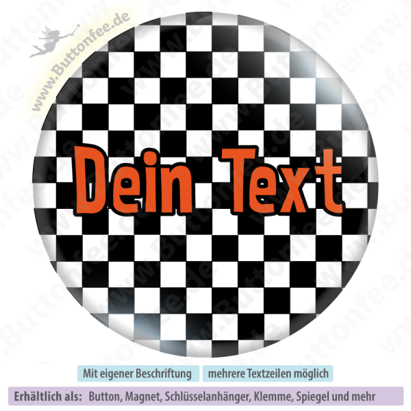 Karomuster schwarz weiss