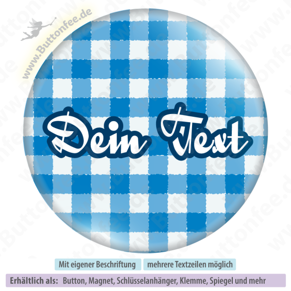 Vichymuster blau