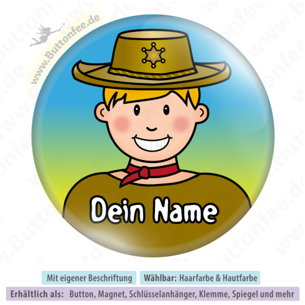 Cowboy mit Name