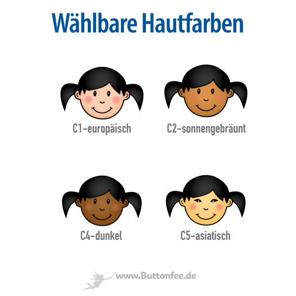 Piloten-Mädchen mit Name