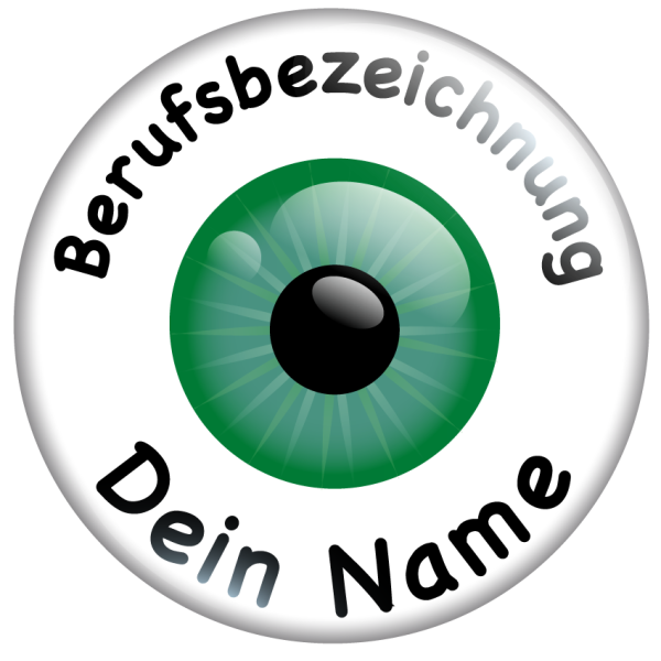 Auge grün