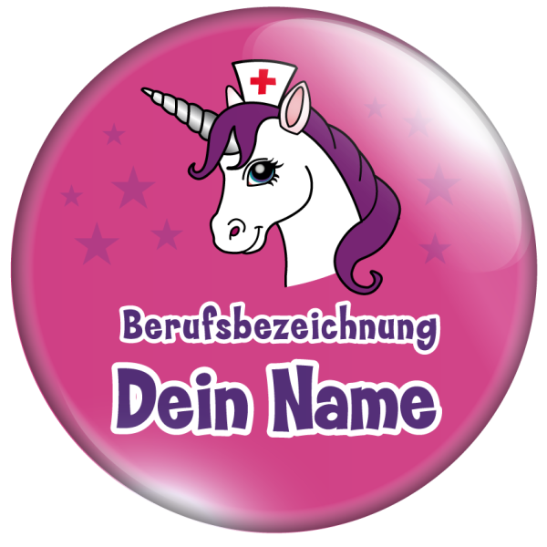Medi Einhorn auf pink